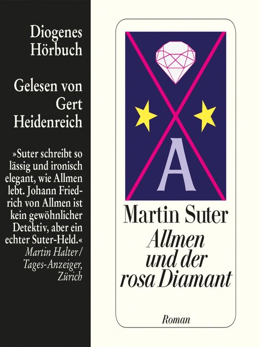 Cover image for Allmen und der rosa Diamant